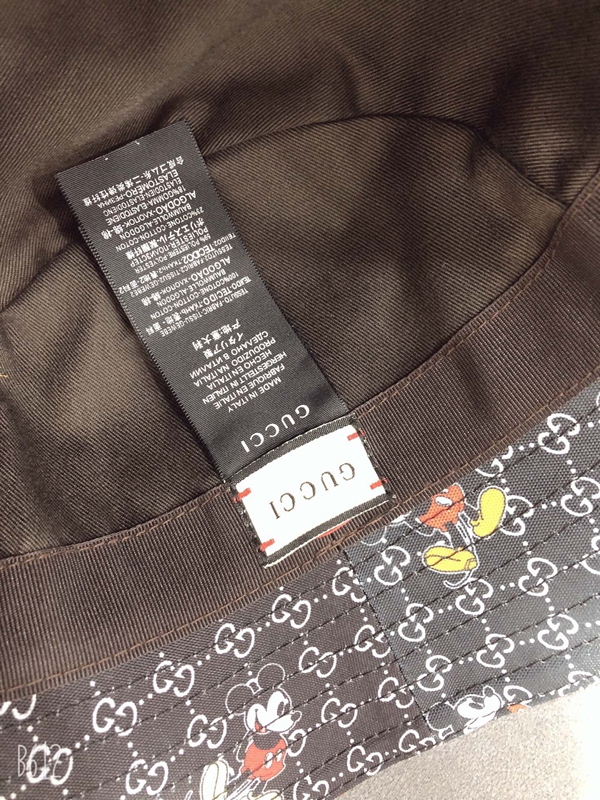 ブランド帽子内部構造